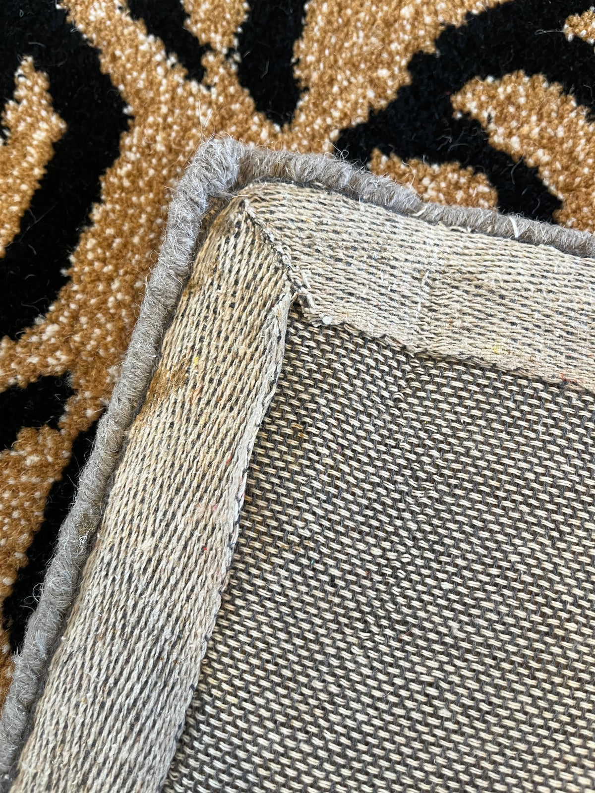 Imperfect - Grey Tibetan Tiger Rug - Wool Tiger Rug South Africa