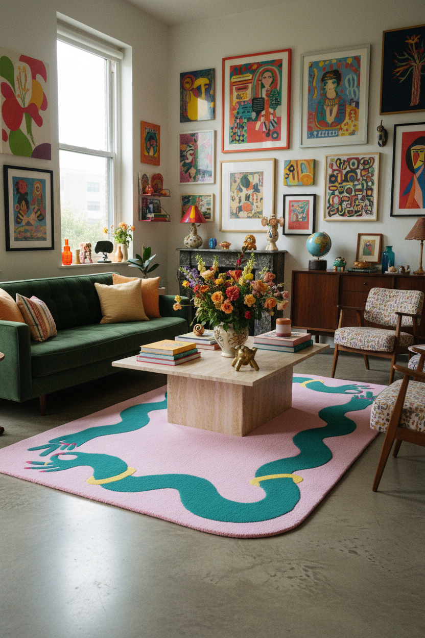 A-OK Rug - Pink Wool Rug South Africa