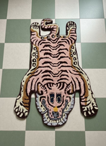 Load image into Gallery viewer, Vintage Fade Mini Tibetan Tiger Rug - Wool Tiger Rug South Africa
