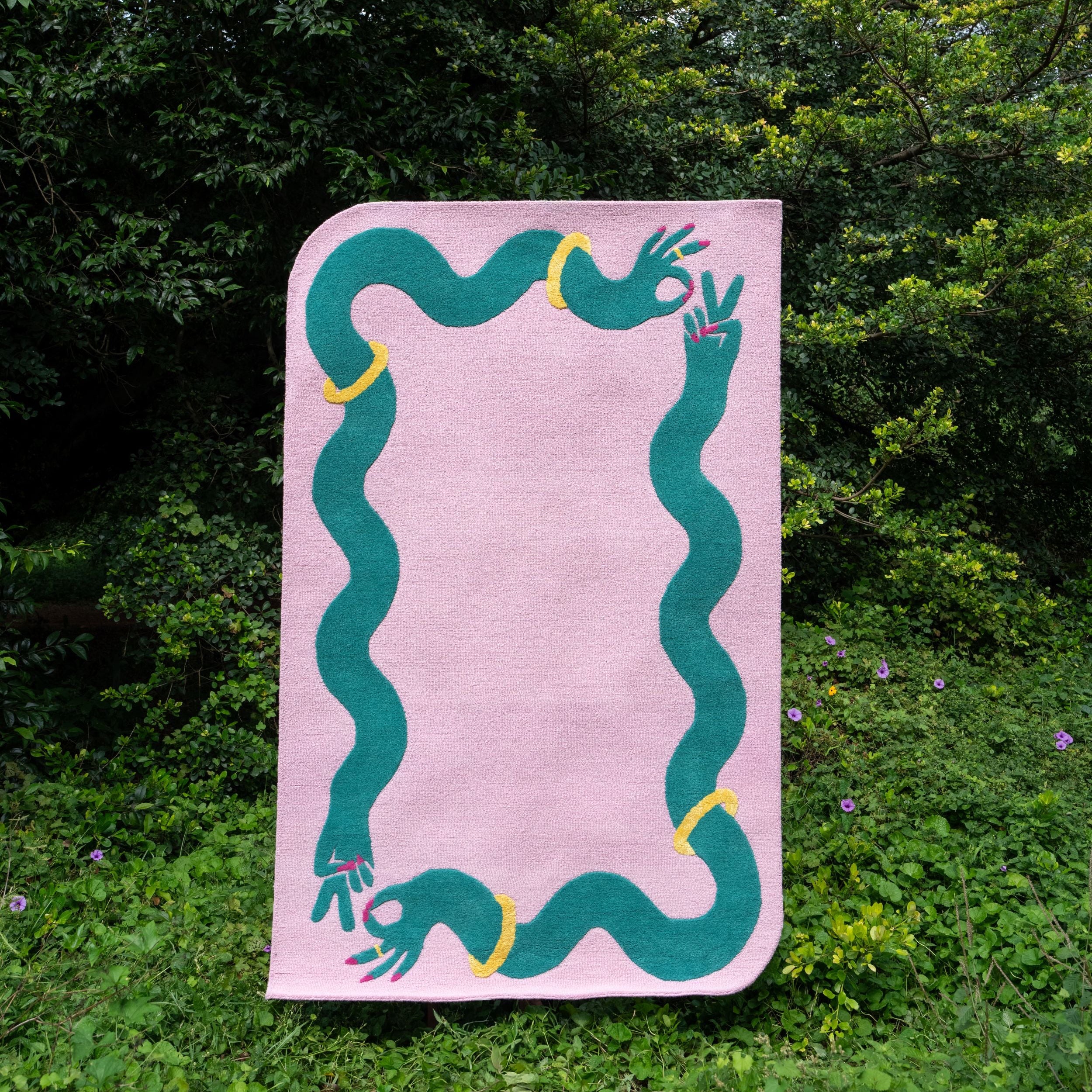 A-OK Rug - Pink Wool Rug South Africa