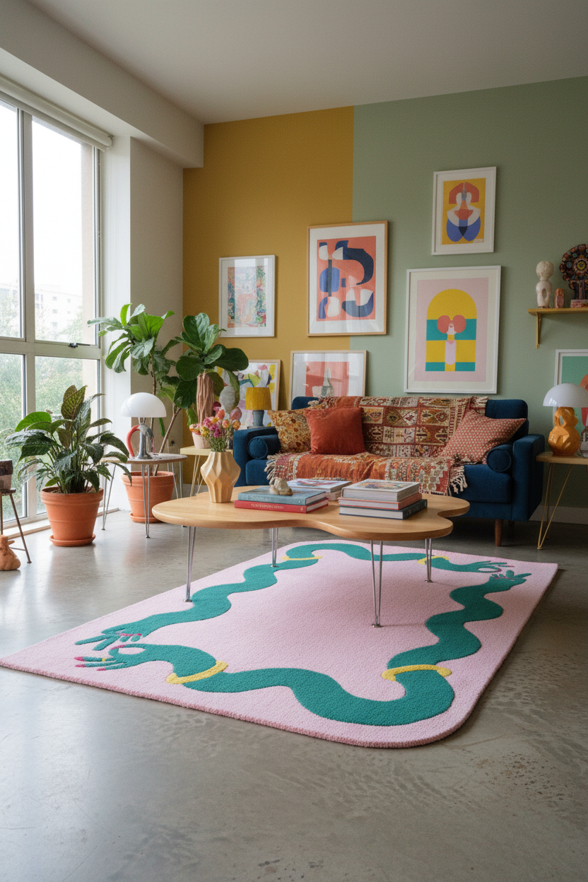 A-OK Rug - Pink Wool Rug South Africa