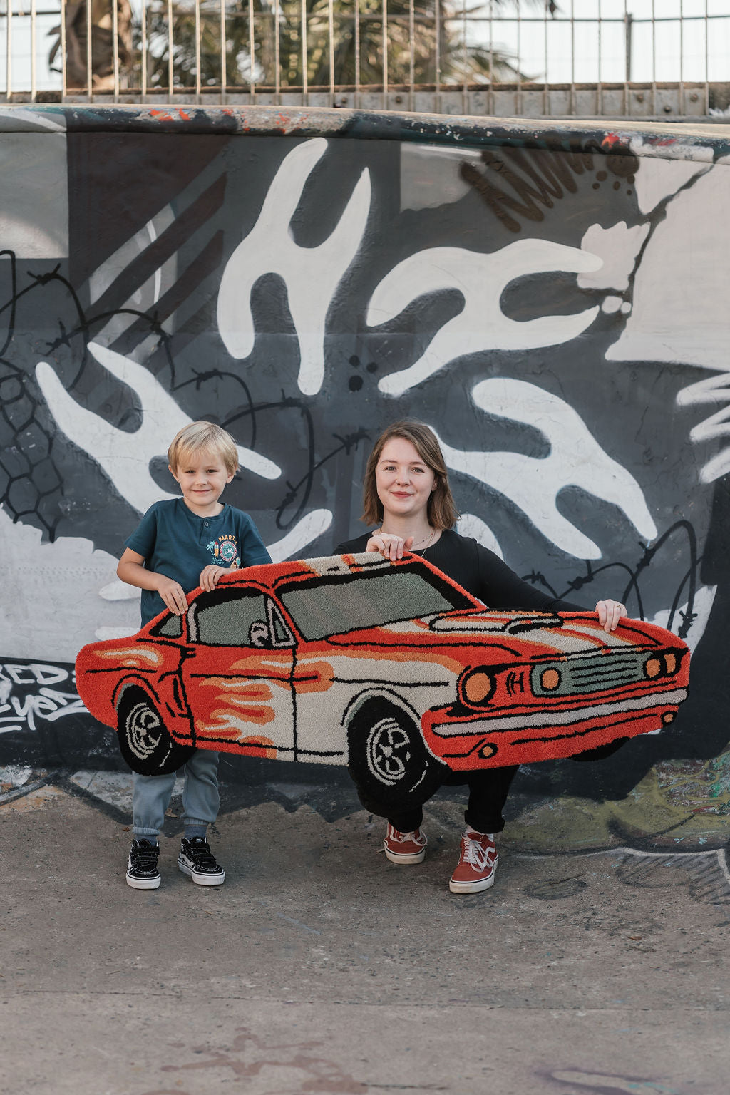 car shaped rug for kids bedroom hand tufted wool South Africa