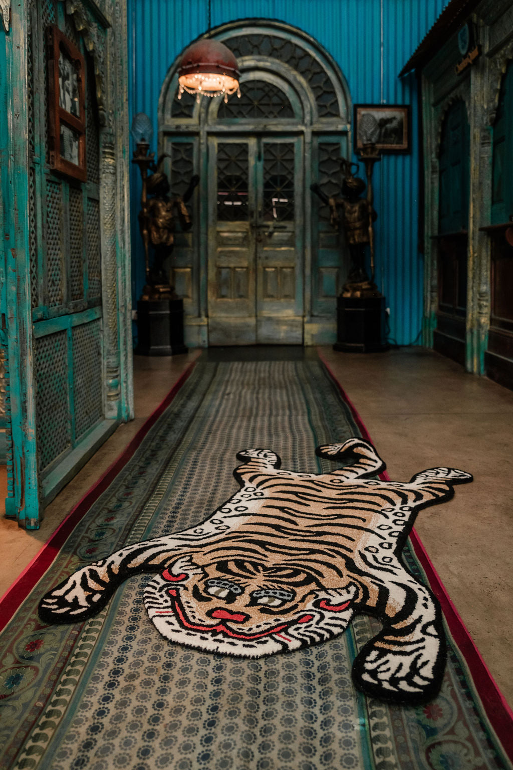 Large Tibetan Tiger Rug