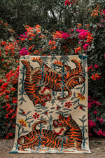 Load image into Gallery viewer, Double Tibetan Tiger Rug - Wool Tiger Rug South Africa
