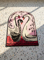 Load image into Gallery viewer, Limited Edition:  Leda - Swan Rug
